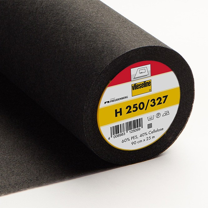 Vlieseline H250 Black Stable Fusible Interlining - Maison Klem